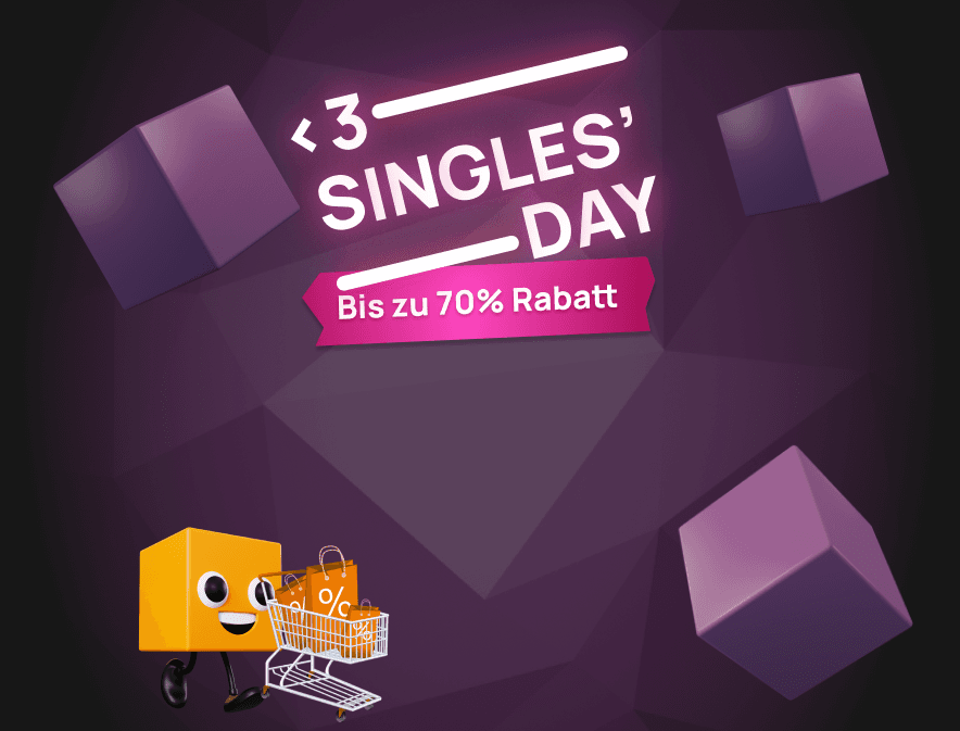Singles Day mobile banner