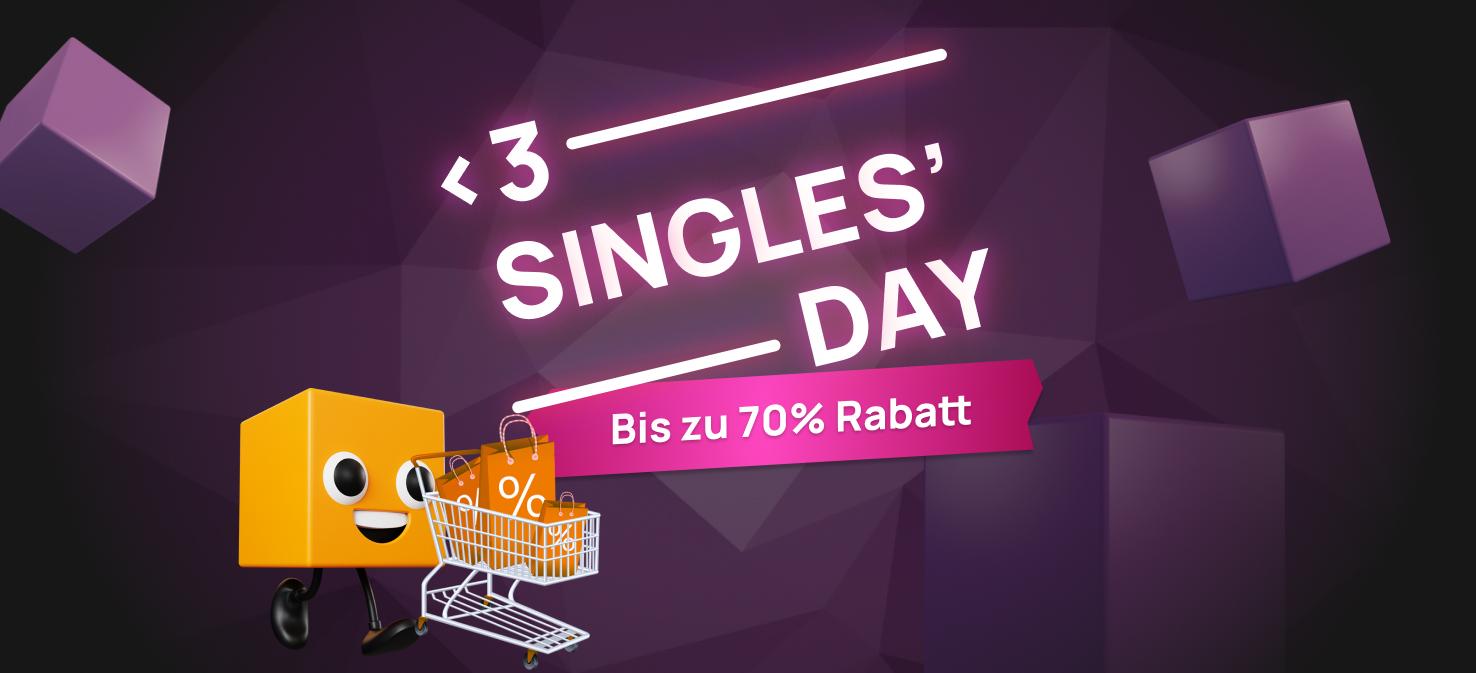 Singles Day campaign banner